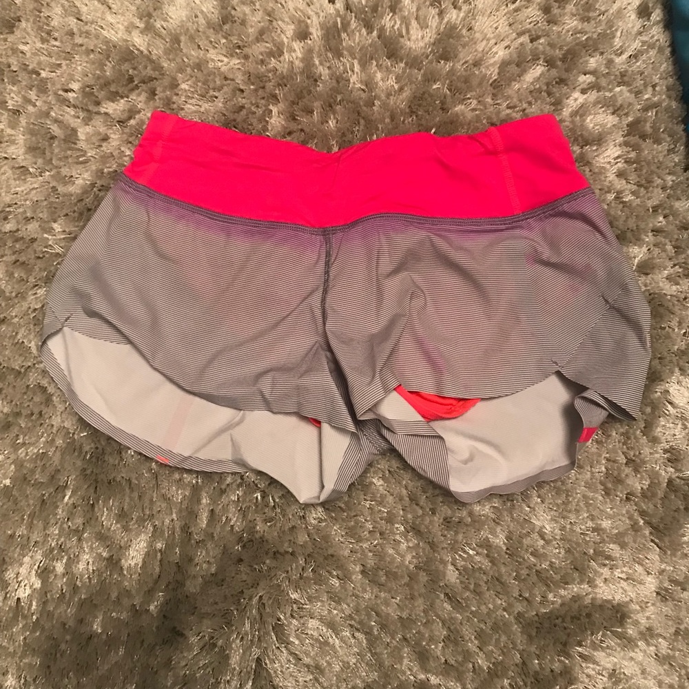 Pink and grey shorts (check description)